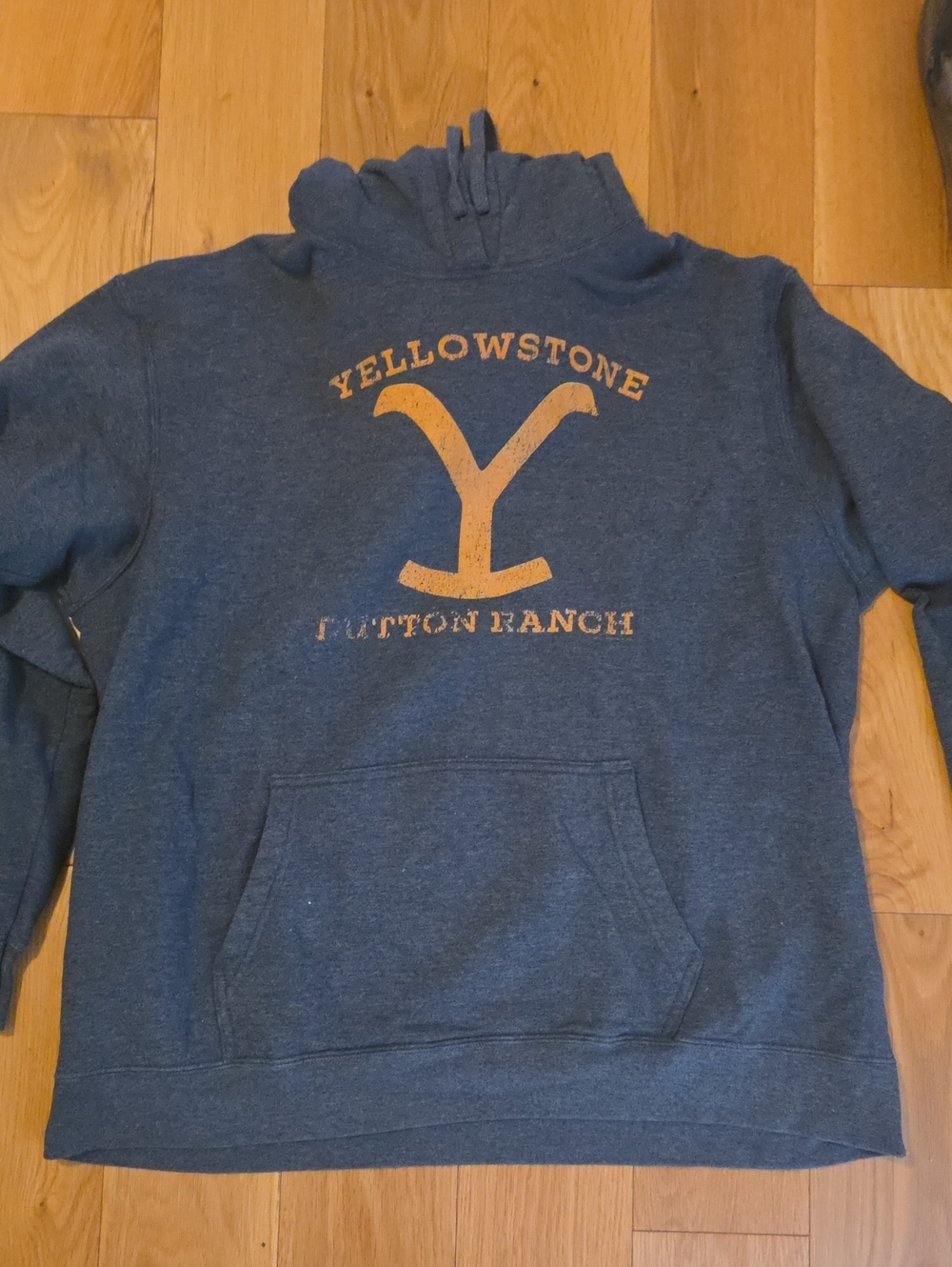Yellowstone Graphic Hoodie Sweatshirt - GRAY